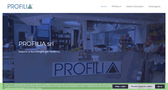 Desktop Screenshot of profiliasrl.it